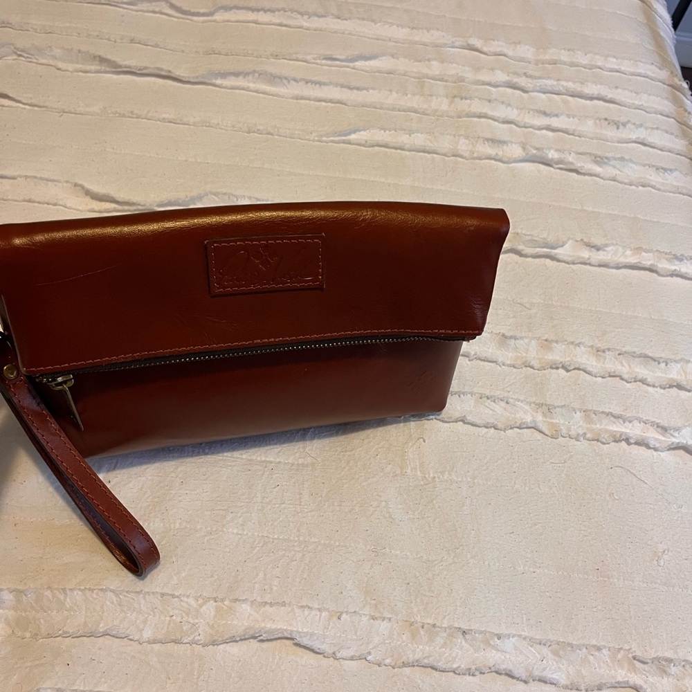 Patricia Nash Mini Bag in Rich Brown